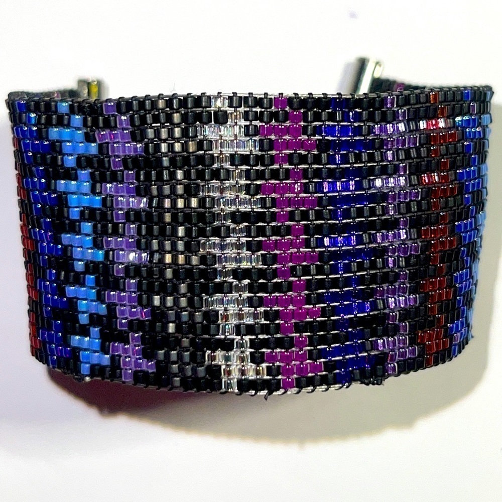 Cuff Style Bracelet, “Rickie” by j.wood.originals